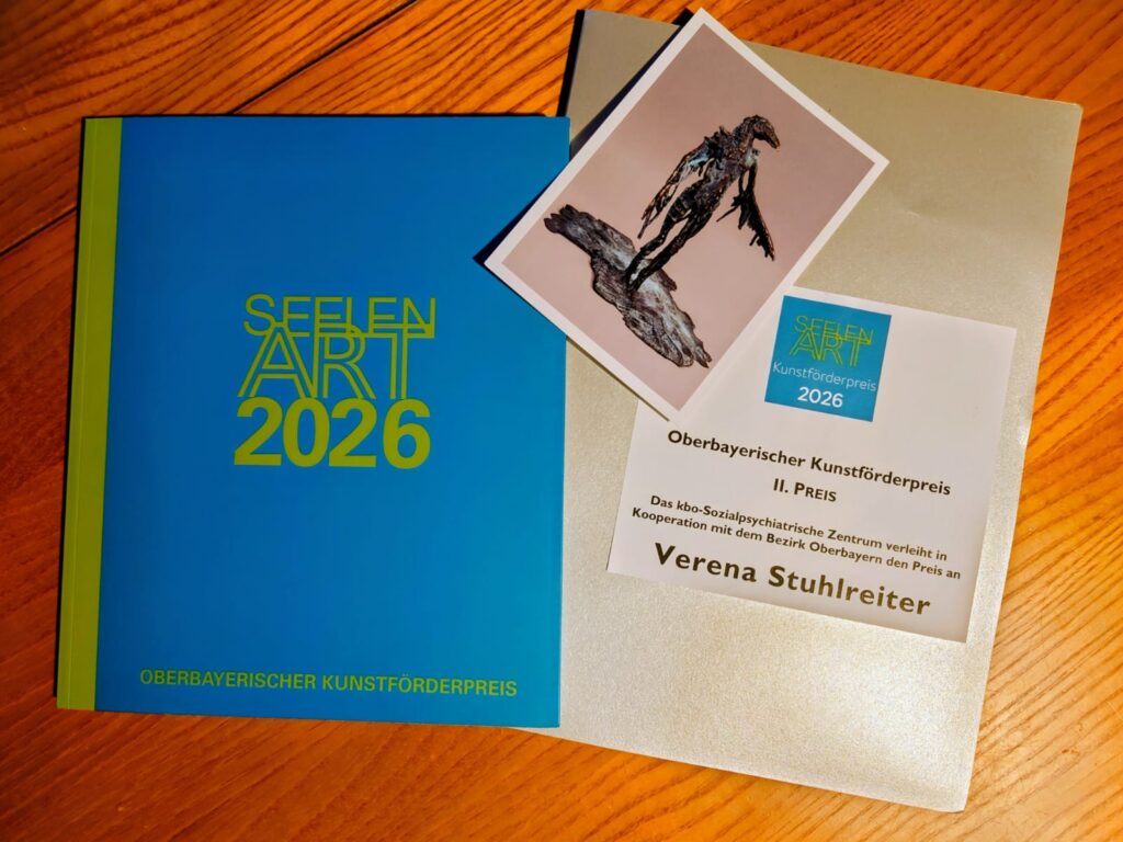 Verena Stuhlreiter gewinnt II. Preis bei SeelenART 2026